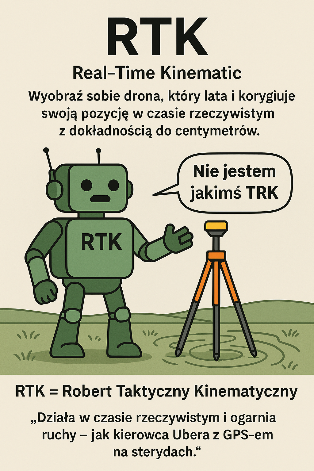 RTK – Rozpierdzielacz Terenowej Krzywizny, czyli GPS na sterydach dla Przemysłu 4.0